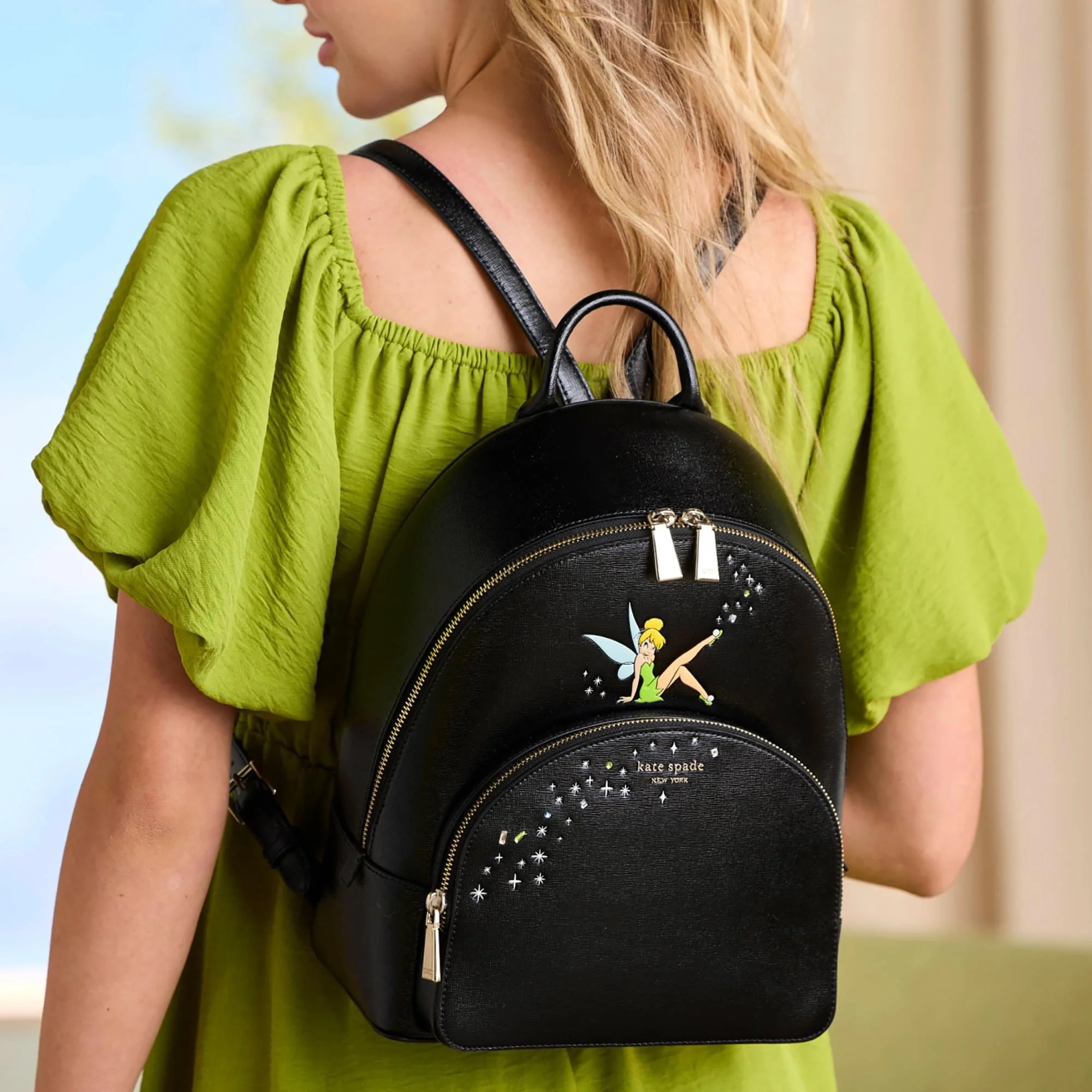 【US限定】 Disney ７人の小人 バックパック ★ Tinker Bell kate spade Collection on Disney Store — EXTRA